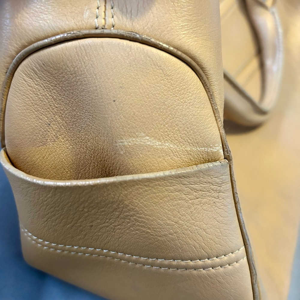 Vintage Celine Tan Leather Boogie bag - Picture 11 of 11